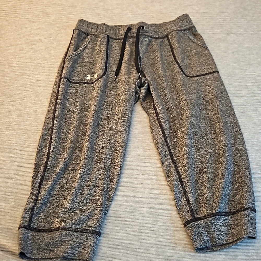 Under Armour gray pants.